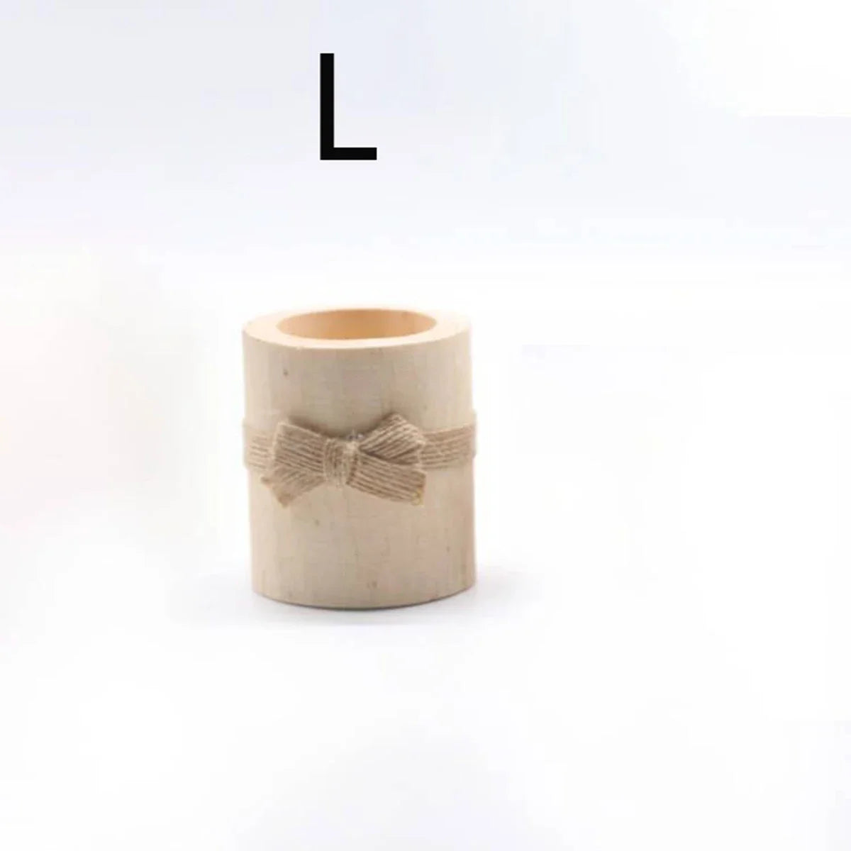 Wooden Candle Holder Set